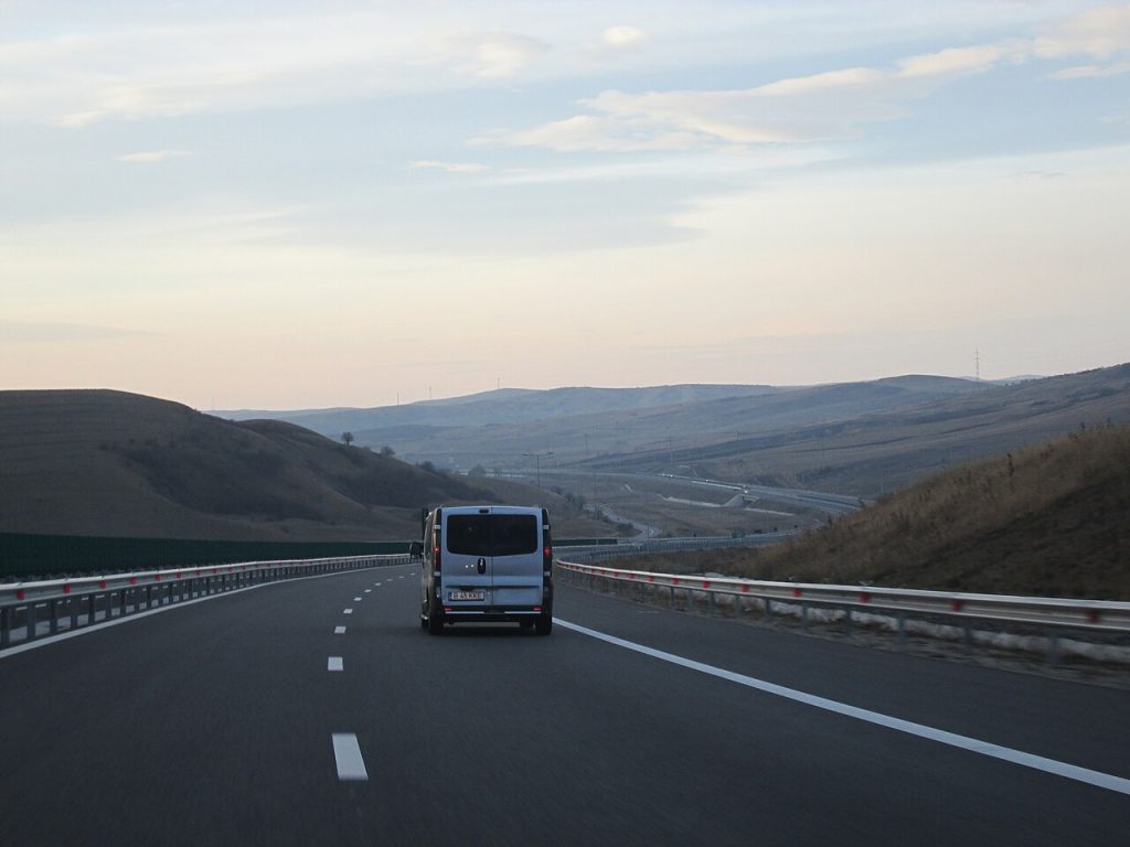 Autostrada A10 între Turda și Aiud; imagine ilustrativă, nu tronsonul închis dintre Unirea și Turda