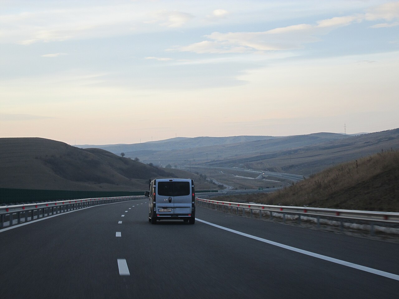 Autostrada A10 între Turda și Aiud; imagine ilustrativă, nu tronsonul închis dintre Unirea și Turda